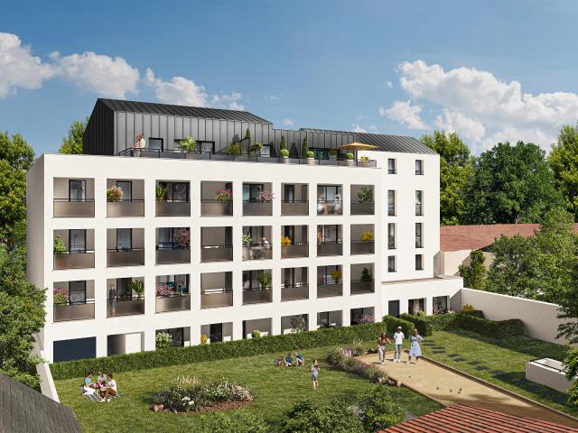 Résidence intimiste du studio au 4 pièces à moins de 10 minutes de l'hypercentre de Nantes 2 pièces, 40 m²
