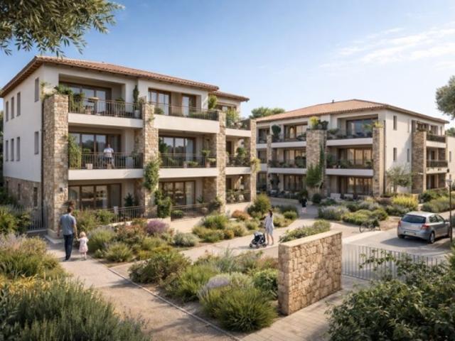 RESIDENCE INTIMISTE PROCHE CENTRE VILLE 2P 50M² AVEC EXTERIEUR