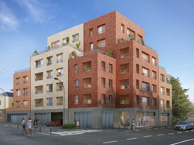 Résidence offrant des appartements du studio au T5 dans un cadre de vie calme et verdoyant à proximité du centre ville 3 pièces, 75 m²