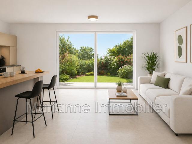 Résidence neuve avec Appartements T2 et T4 disponibles imméd. 47m² Nîmes