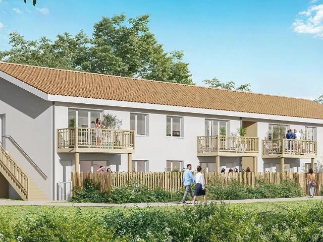 Résidence située dans un cadre privilégié disposant d'appartements T2 alliant confort et nature 2 pièces, 42 m²