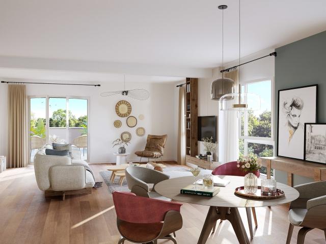 Résidence RIVA appartements 2 à 3 pièces, 42 à 63 m²