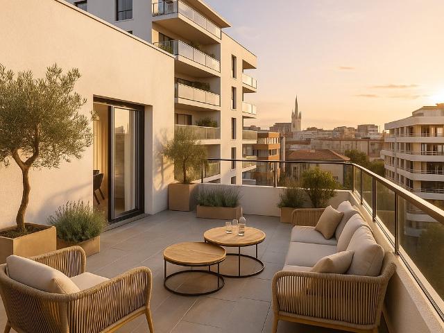 RESIDENCE ULTRA HAUT DE GAMME MARSEILLE 13008 3 pièces, 68 m²