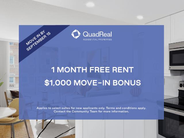 Residences on Bloor 1 Bedroom Apartment for Rent at 235 Bloor St E, Toronto, ON M4W 3Y3 The Village