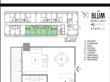 Residencial Blum Santa Fe: Departamento en venta en Santa Fe