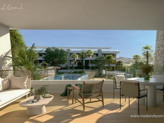 Residencial de apartamentos situado en el complejo de golf F. 89m² Aspe
