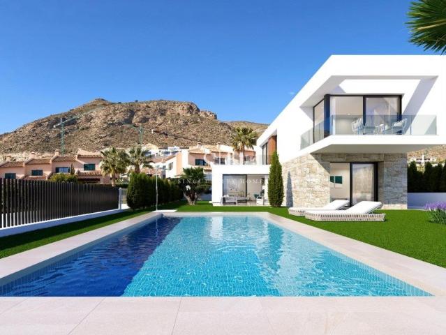 Residencial de obra nueva de villas independientes en Sierra. 571m² Finestrat