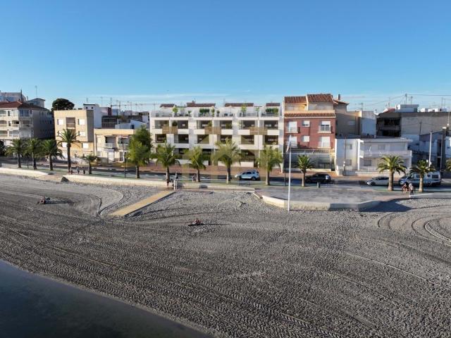 RESIDENCIAL DE OBRA NUEVA EN PRIMERA LÍNEA DE PLAYA EN SAN PEDRO DEL PINATAR