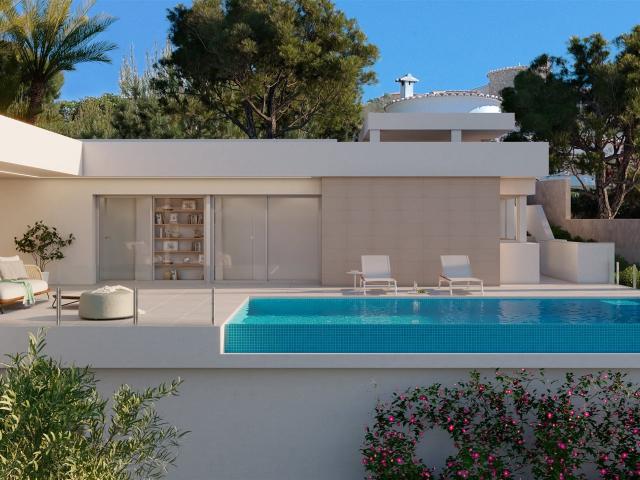 Residencial Magnolias en Cumbre del Sol, se levanta Villa Na. 142m² Benitachell
