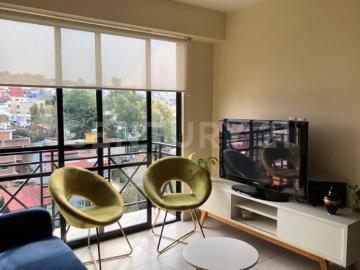 Residencial Park D´Luxe. Magnífico departamento exterior con balcón