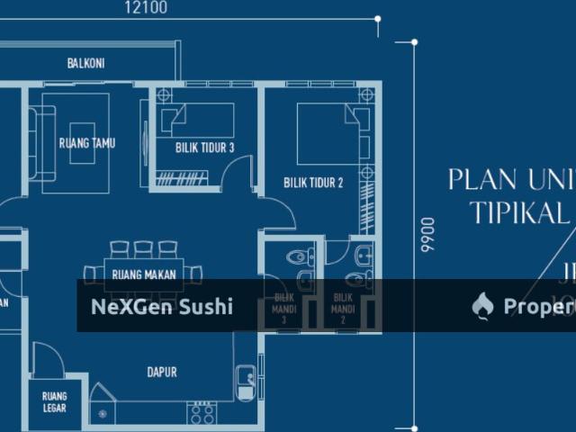 Residensi Selangorku Begonia Save RM 28,000