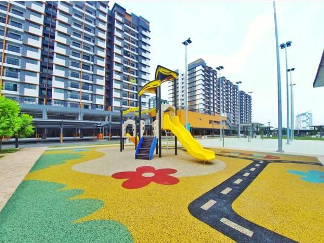 Residensi Zamrud renovate dapur lebih besar dan dicat semula