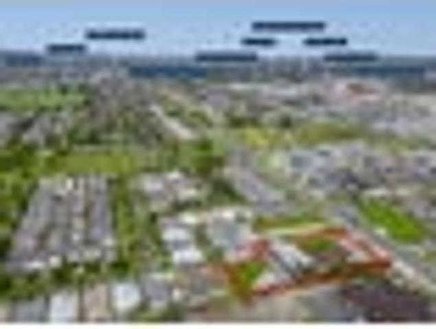 Residential development with holding income