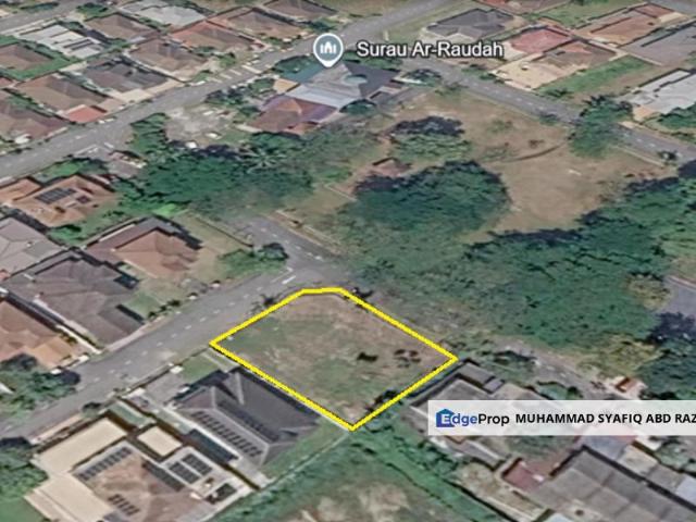 Residential Land,Freehold Non Bumi Corner Lot Tepi Jalan