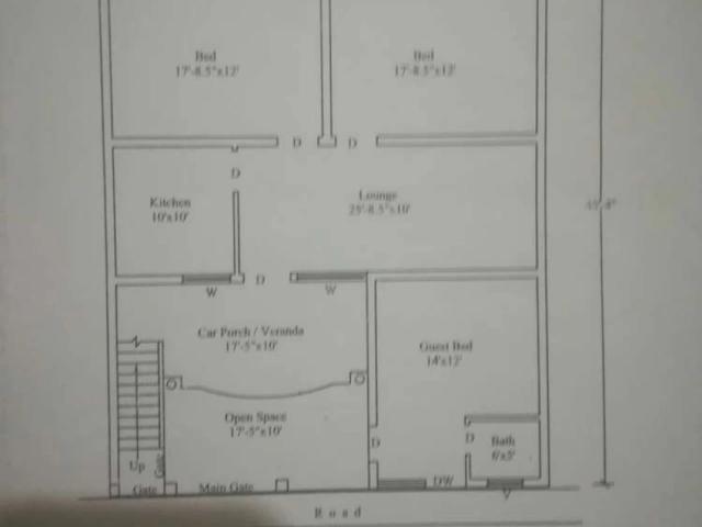 Residential plot Mardan ID 18166