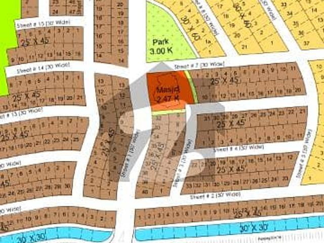 Residential plot Available for sale in DHA phase 4 River view north sector E