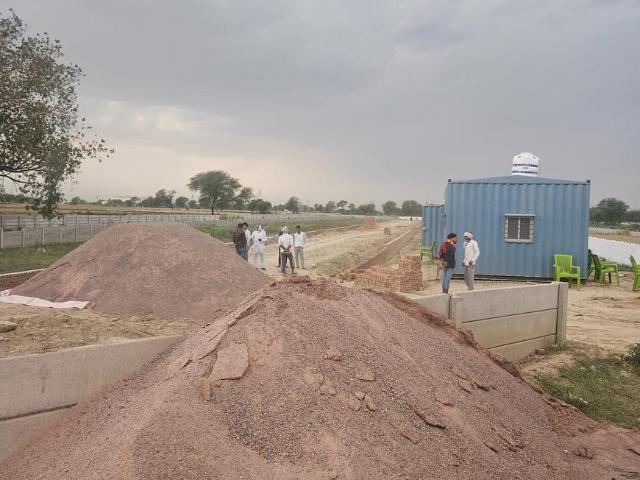 Residential Plot in Mathura Cantonment for resale Mathura. The reference number is 20427383