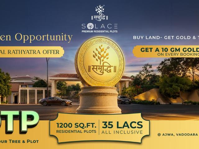 Residential Plot in Ajwa Nimeta Link Road for resale Vadodara. The reference number is 20860122