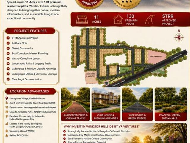 Residential Plot in Byrashettihalli for resale Bengaluru. The reference number is 20688731