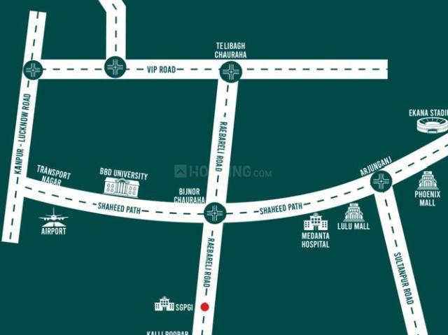 Residential Plot in Bhagu Khera for resale Lucknow. The reference number is 20498125