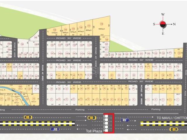 Residential Plot in Dabok for resale Udaipur. The reference number is 20295762