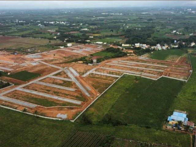 Residential Plot in Hoskote for resale Bengaluru. The reference number is 19812186