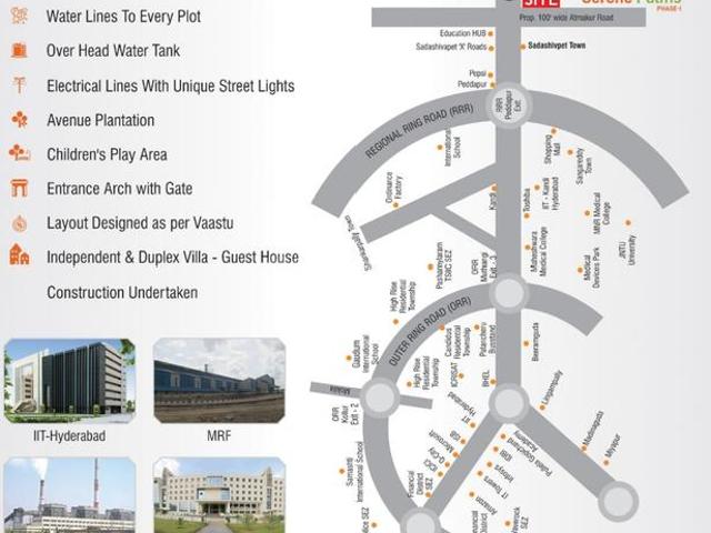 Residential Plot in Ibrahimpatnam for resale Hyderabad. The reference number is 11125973
