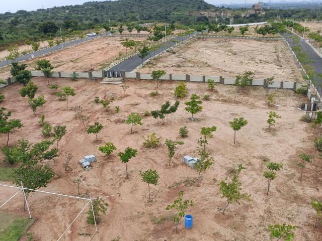Residential Plot in Bongloor for resale Hyderabad. The reference number is 19461871