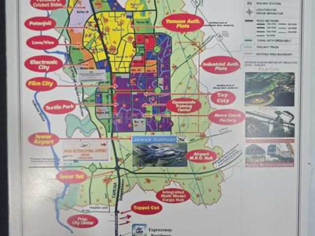 Residential Plot in Jewar for resale Greater Noida. The reference number is 20180482