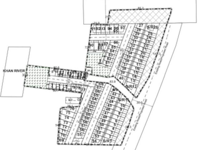 Residential Plot in Kalod Hala for resale Indore. The reference number is 20284235