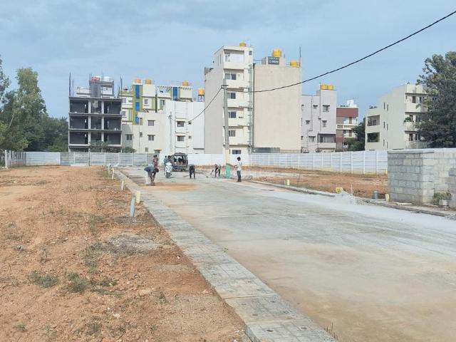 Residential Plot in Kattigenahalli for resale Bengaluru. The reference number is 20673922