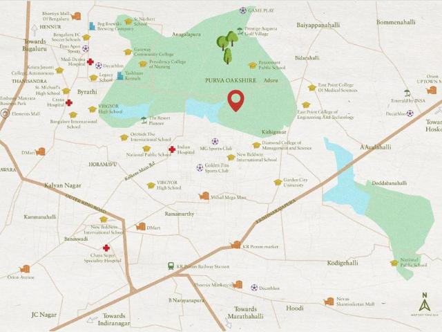 Residential Plot in Rampura for resale Bengaluru. The reference number is 18106777