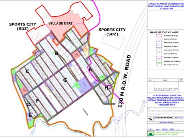Residential Plot in Sector 25 YEIDA for resale Greater Noida. The reference number is 15385875