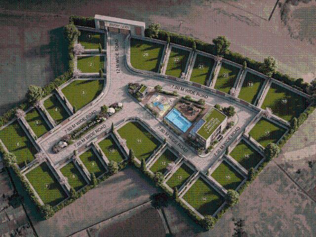 Residential Plot in Thaltej for resale Ahmedabad. The reference number is 20073765