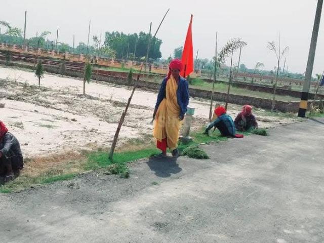Residential Plot in Vrindavan Yojana for resale Raebareli Road. The reference number is 17616882