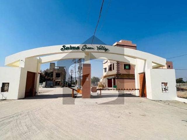 Residential Plot Spread Over 120 Square Yards In Saima Green Valley Available