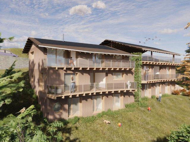 Residenz Crésuz – Doppelhaus C mit 147 m²