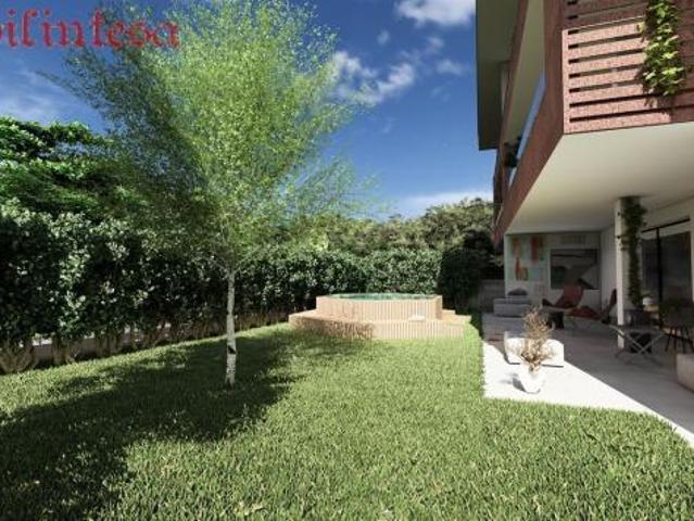 RESIDENZA AL PARCO: Quadrilocale con giardino privato e possibilita' di serra bioclimatica