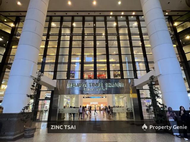 Retail Lot @ Berjaya Times Square {Save RM 460,000} 1 min Walk to Imbi Monorail Station