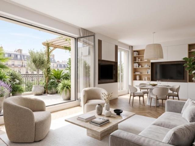 Retour à la vente 4 PIECES neuf et DEJA LIVRE BALCON + PARKING proche Ligne 12