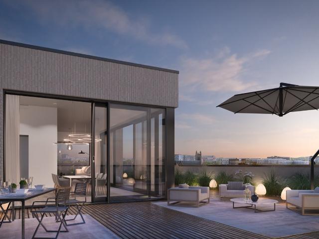 RETOUR à la VENTE ! T4 avec 102 m² de TERRASSE au Dernier étage 4 pièces, 90 m²