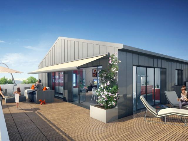 RETOUR à la VENTE EXCEPTIONNEL LIVRÉ ! GRAND T5 DERNIER ETAGE avec 92 m2 de TERRASSE ! 5 pièces, 110 m²
