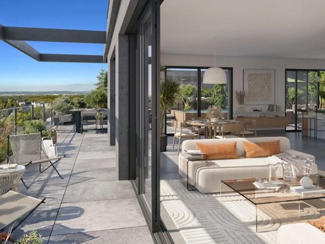 RETOUR à la VENTE ! NEUF et LIVRÉ ! avec 45M² de TERRASSE ! à 100m du Tram T6 et 500m du Tram T2 4 pièces, 85 m²