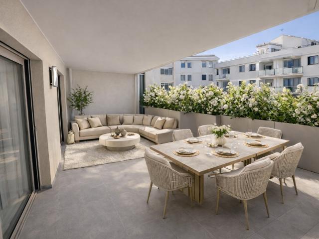 RETOUR à la VENTE ! NEUF et LIVRé ! Grand T4 avec 15 m2 de TERRASSE proche MONTCHAT et TRAMWAYS ! 4 pièces, 95 m²