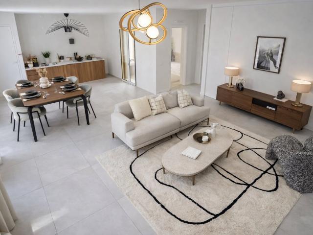 RETOUR à la VENTE ! NEUF et LIVRÉ ! Grand Type 3 à 400m du METRO Hénon ! 3 pièces, 73 m²