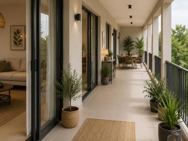RETOUR DE LOT ! Magnifique Appartement 5P avec une magnifique terrasse avec vue Bordeaux Sud