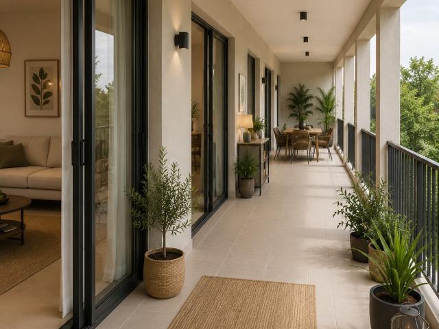 RETOUR DE LOT ! Magnifique Appartement 5P avec une magnifique terrasse avec vue Bordeaux Sud