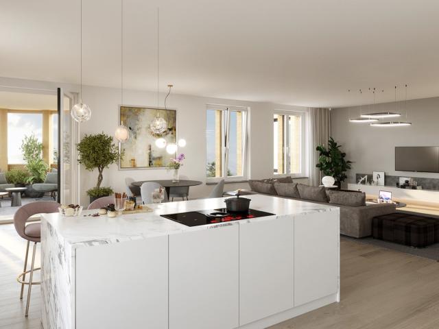 RETOUR DE LOT D'EXCEPTION! ATTIQUE AVEC TERRASSE DE 58m²/SEJOUR DE 39m²/SUITE PARENTALE – PRÊT À VI 4 pièces, 100 m²