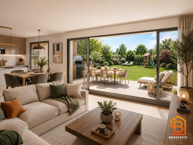 RETOUR DE LOT DOMONT T3 AVEC JARDIN PRIVATIF 3 pièces, 65 m²