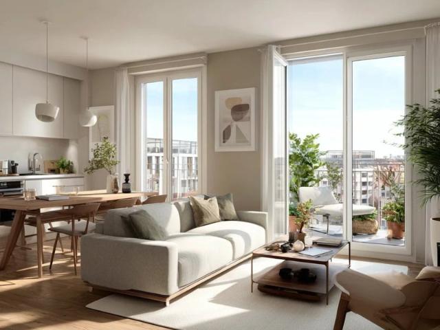 Retour de lot – T2 neuf à Dijon – 45 m² – 1 chambre – Balcon – Parking – Éligible PTZ